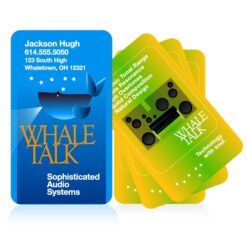 Plastic Business Cards with Rounded Corners